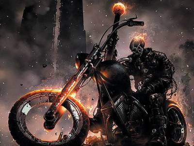 Blade is back to be crushed by Ghost Rider's vengence.