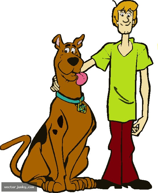That's why Scooby Doo didn't have a chance in this round Shaggy wins