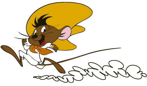 ROAD RUNNER VS SPEEDY GONZALES - 11"X17 OR 12"X18" BUY ANY 2  GET ANY 1 FREE!!