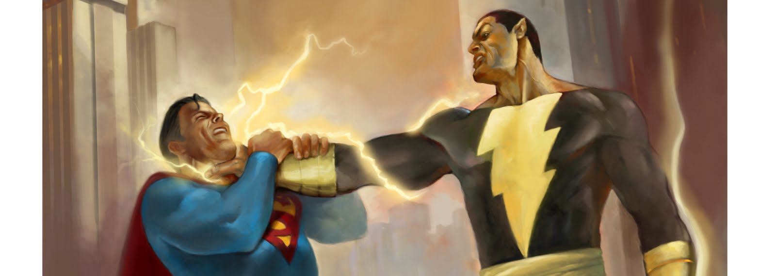 Black Adam vs Superman