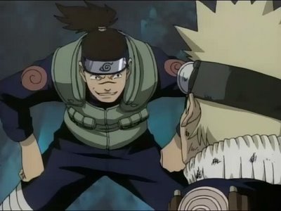 Naruto vs Iruka