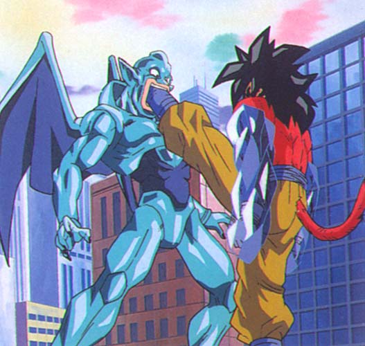  Eis Shenron contra Goku